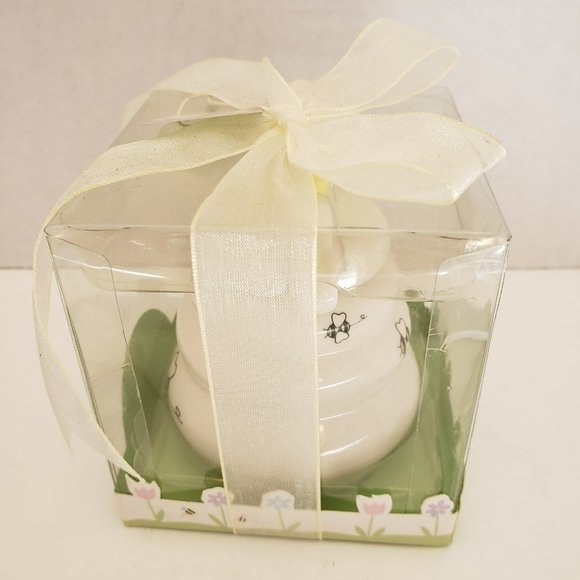 Kate Aspen Sweet as Can Bee Honey Pot with Dipper - Picture 2 of 8
